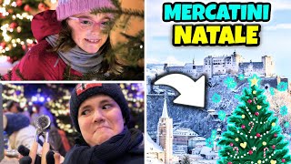 VLOG AI MERCATINI DI NATALE IN AUSTRIA a Salisburgo Viaggi Famiglia GBR [upl. by Zsolway710]