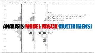 ANALISIS MODEL RASCH MULTIDIMENSI DENGAN BANTUAN SOFTWARE CONQUEST [upl. by Armitage]
