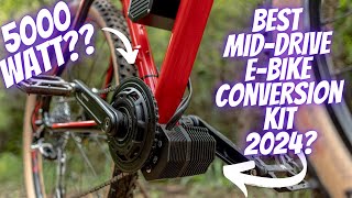 5 Best MID DRIVE Ebike Conversion Kits 2024 Top DIY Ebike Kit [upl. by Lenra]