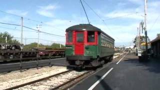 The Illinois Railroad Museum Part 8 Interurban in action [upl. by Weirick3]