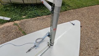 How to set up a 61 ILCALaser downhaul [upl. by Gillmore478]