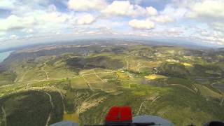 Vol en Parapente à Moustiers  Paraglider flight in Provence [upl. by Hras]