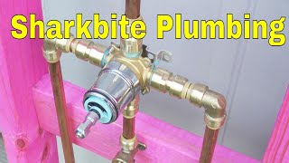 Plumbing With Sharkbite Fittings [upl. by Blim]