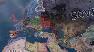 Götterdämmerung nonhistorical Kaiserreich route  Hoi4 Timelapse [upl. by Ahmed]