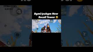 BgmiPubg mobile  New Recall Tower 34 New Update  Bgmi Short video pubg best gameplay new update [upl. by Enalahs]