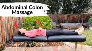 Colon Massage Constipation Bloating IBS [upl. by Anitroc]