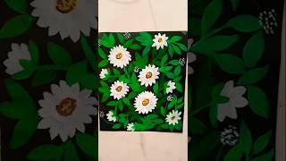 Easy flower drawing  Acrylic colours  kaushiki art shortvideo [upl. by Dloniger]