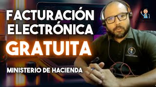 Facturación Electrónica GRATUITA del Ministerio de Hacienda Paso a paso 2023 contaportable [upl. by Rodman]