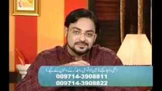 Aamir Liaqat Behind the Camera Character on Geo TV [upl. by Jessy]