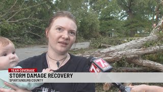 Spartanburg neighborhood damage [upl. by Larisa844]