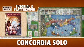 Concordia Solitaria  Tutorial and Playthrough [upl. by Whalen]