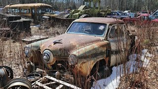 Junkyard loaded with American classics [upl. by Ahsahs391]