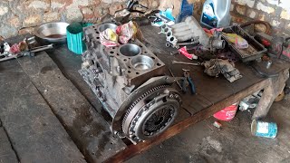 HYUNDAI i10 ERA FULL ENGINE OVERHAUL [upl. by Pitts]