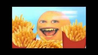 annoying orange fryday speed up triple [upl. by Halimaj671]