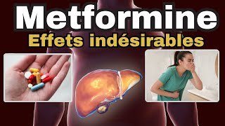 Metformine et ses EFFETS INDESIRABLES à connaître ABSOLUMENT [upl. by Aihset129]