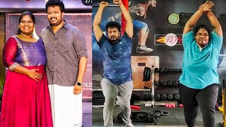 இந்திரஜா ரோபோ சங்கர் New Weight Loss Challenge Started for Marriage  RD Fitness [upl. by Akeem763]