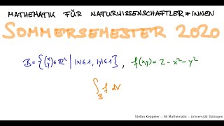 Bereichsintegrale 7  Beispiel Parabeldach [upl. by Seessel]