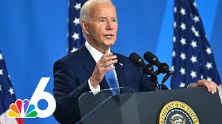 Biden defends mental fitness declares hes staying in reelection race [upl. by Merta]