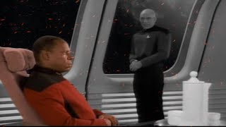 Scene Analysis  Picard Vs Sisko [upl. by Jezabel491]