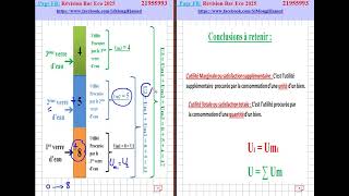 BacEco  Utilité Totale amp Utilité Marginale  Partie 14 [upl. by Bashee]