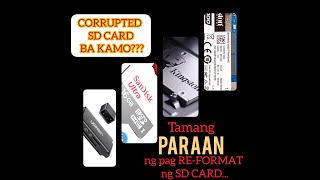 CORRUPTED na SD CARD Mukhang BAGO ulit [upl. by Joacimah]