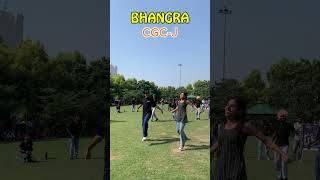 quotFeel the rhythm embrace the spirit 🎶💃 Bhangra vibes at CGC Jhanjeri ❤️ bhangra trending [upl. by Dajma]