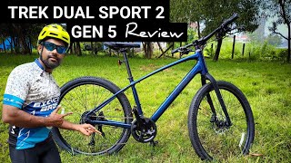 Trek Dual Sport 2 Gen 5 Detailed Review  2023 Trek DS 2 [upl. by Dene]