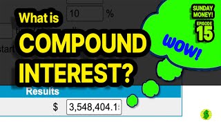 Sunday Money EP15 Millionaires secret Create unimaginable wealth with COMPOUND INTEREST [upl. by Mackler]