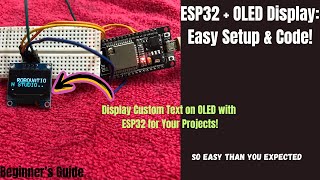 Discover the 2Minute ESP32 with OLED Setup Hack💡 [upl. by Pasho]