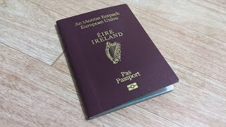 Irish Passport Unboxing [upl. by Ordnazil]