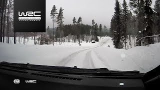 WRC  Rally Sweden 2018 ONBOARD Lappi SS18 [upl. by Eamaj]