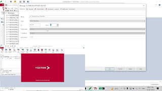 How to edit the message attributes in CANdb  How to edit the CAN Signal in Vector CANdb [upl. by Amehsat]