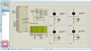 STM32 SPI Communication with MCP3008 ADC for LDR Light Sensing [upl. by Yesdnyl]