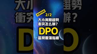 【22】不會鈍化的區間震盪指標DPO，解決大小周期的衝突，過濾市場噪點，捕捉入場時機 交易 股票知識 交易人生 股票交易 波段  老貓與指標 [upl. by Teodoor76]