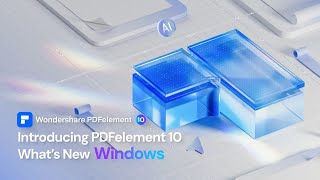 Whats New on PDFelement 10 Windows [upl. by Beeson]