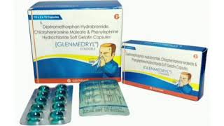 GLENMEDRYL Capsule Dextromethorphan Hydrobromide Chlorpheniramine Maleate amp Phenylephrine Capsules [upl. by Philis]