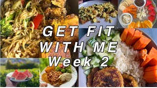 GET FIT WITH ME  WEEK 2 [upl. by Faye]