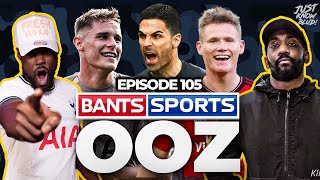 CITY LOSE AT THE EMIRATES EX TROLLS RANTS ON UNITED SPURS TOP OF THE LEAGUE BANTS SPORTS OOZ 105 [upl. by Alim]