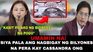 CASSANDRA ONG INILAHAD NA GALING SA BIGBOSS NG POGO ANG BILYONES NIYANG PERA [upl. by Garges]