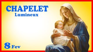 CHAPELET 🙏 Jeudi 8 Février  Mystères Lumineux [upl. by Enriqueta]