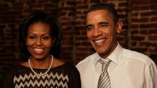 The First Couple on their First Meal Together Dinner with Barack and Michelle [upl. by Leona]