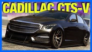 GTA 5 Online Casino Heist  Cadillac CTSV Albany VSTR Customization [upl. by Ennazor889]