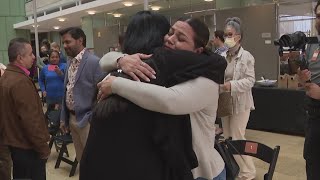 12 kidney donors recipients meet for the first time on National Donor Day [upl. by Ileek]