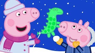 Peppa Pig po Polsku najlepsze odcinki  Mrozny Zimowy Dzien  Świnka Peppa 🎄 [upl. by Nele242]