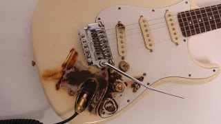 Fix Static Noise From Touching Your Pickguard By Scott Grove [upl. by Starlin937]