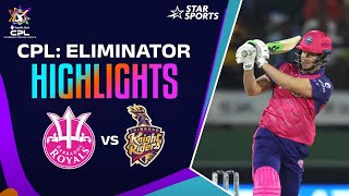 Barbados Royals beat out Trinbago Knight Riders by 9 wickets DLS  CPLonStar [upl. by Shanahan]