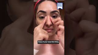 How to do lymphatic drainage massage by houseofbeautyindia Vibhuti Arora faceyogaexpert [upl. by Ominoreg]