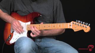 Video Demo  Fender Select Series Stratocaster [upl. by Aveneg]