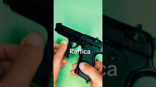 Pistola a salve bruni 92 cal 8mm full auto raffica top firing singola e doppia azione feedshorts [upl. by Ilojna]