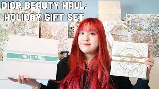 Dior Beauty Holiday⭐️  Dior Beauty Haul Dior Prestige Rouge Trafalgar Esprit amp Gifts [upl. by Robinett653]